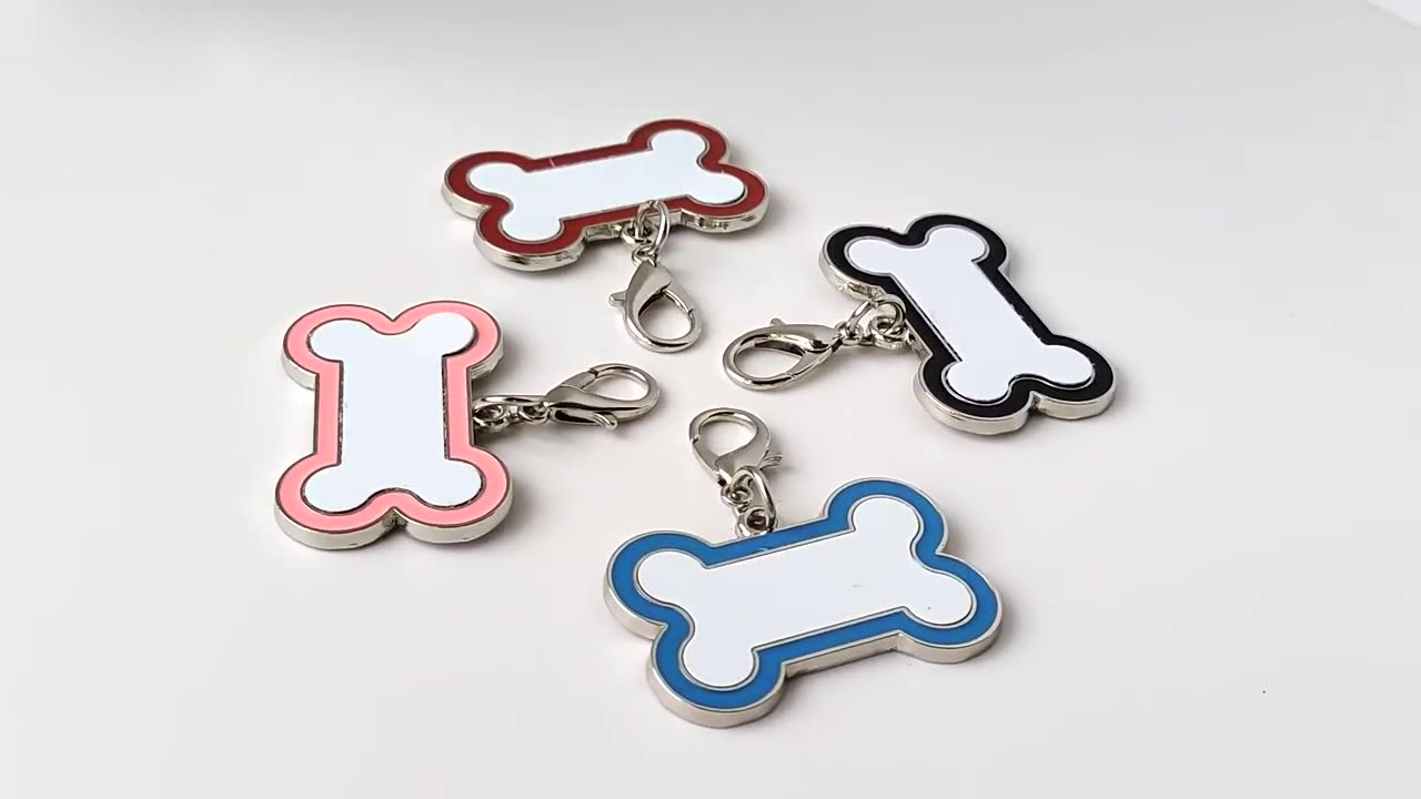 Placa de identificación personalizada para mascotas: placa para collar de perro o gato, colgante grabado para mascotas pequeñas y medianas, impresión de diseños personalizados disponible.
