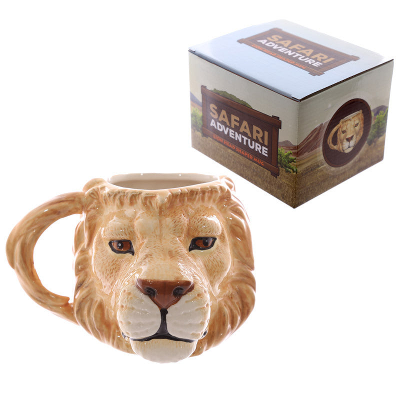 Porcelain mug 3D dog head coffee cup with logo