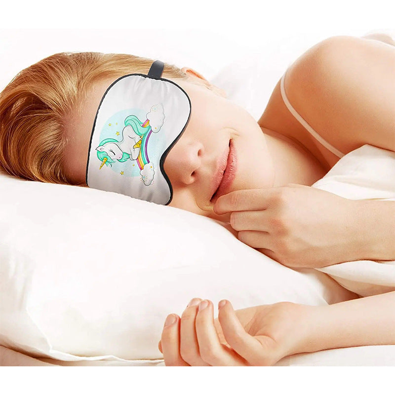 Sublimation Gel Eye Mask | Hot & Cold Compress Sleep Eye Mask | Custom Heat Transfer Blank