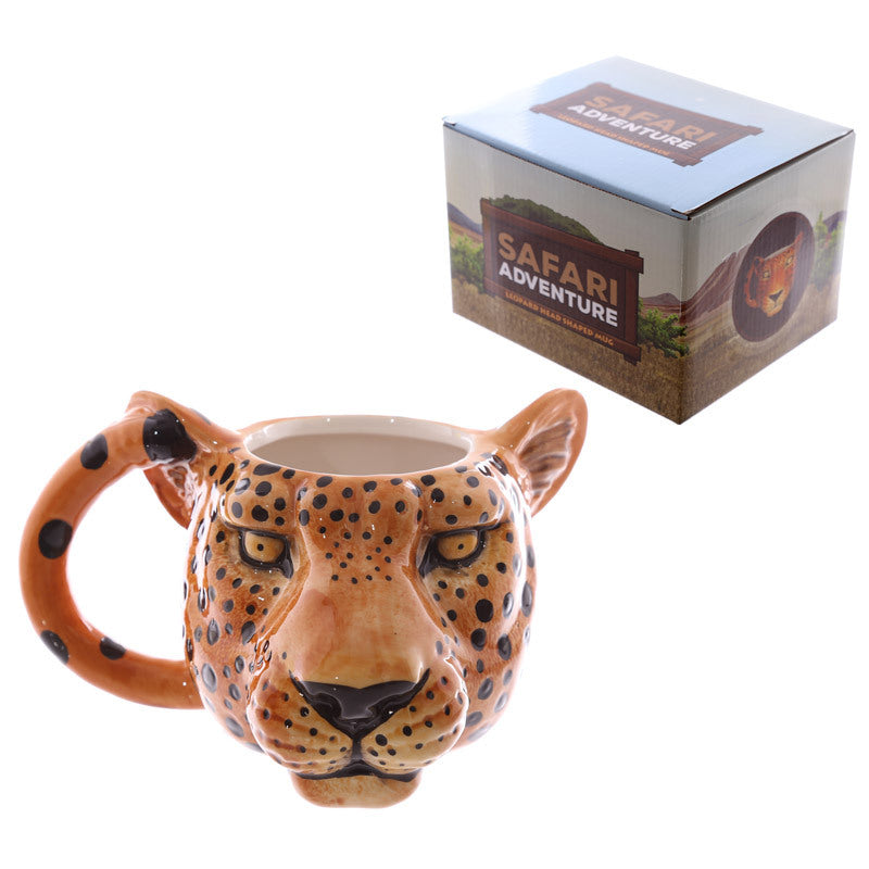 Porcelain mug 3D dog head coffee cup with logo